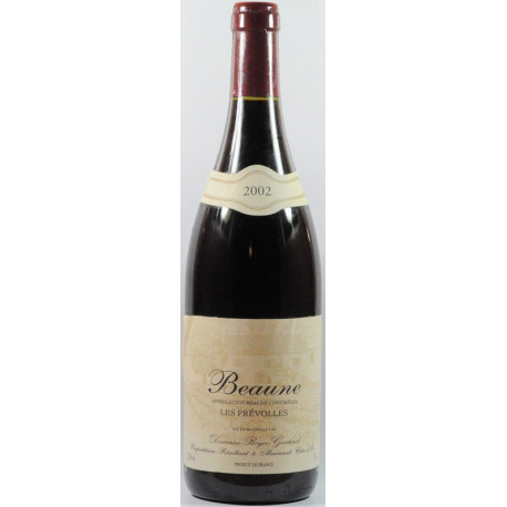 Beaune les Prevolles Rouge 2002 Boyer-Gontard
