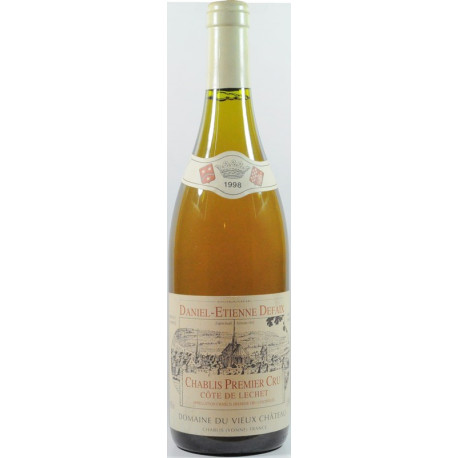 Chablis 1er cru Blanc Côtes de Lechet 1998 Daniel-Etienne Defaix