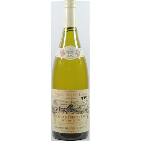 Chablis 1er cru Blanc Côtes de Lechet 2000 Daniel-Etienne Defaix