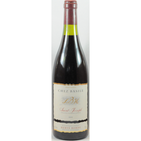 Saint Joseph Rouge 2001 Chez Basile