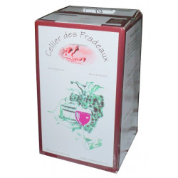 Bag In Box 10 Litres Rosé VDF Cellier des Pradeaux