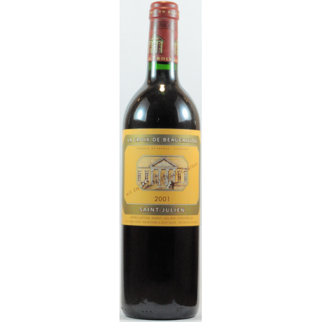 Saint-Julien Rouge 2001 La Croix de Beaucaillou