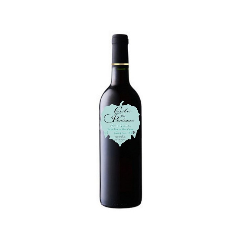 Bouteille d'IGP Mont Caume rouge 75 cl