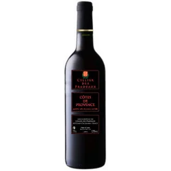 Bouteille de Côtes de Provence rouge 75 cl