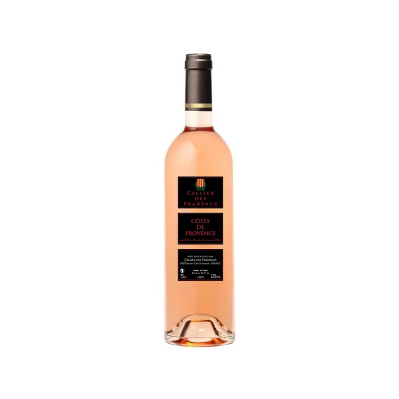 Bouteille de Côtes de Provence rosé 75 cl
