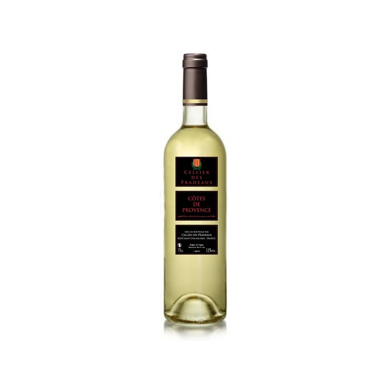 Bouteille de Côtes de Provence blanc 75 cl