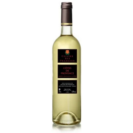 Bouteille de Côtes de Provence blanc 75 cl