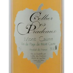 Etiquette d'IGP Mont-Caume rosé