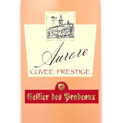 Etiquette d'Aurore IGP Méditerranée rosé
