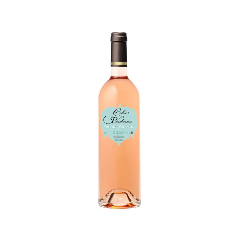 Bouteille de Cinsault-Grenache rosé