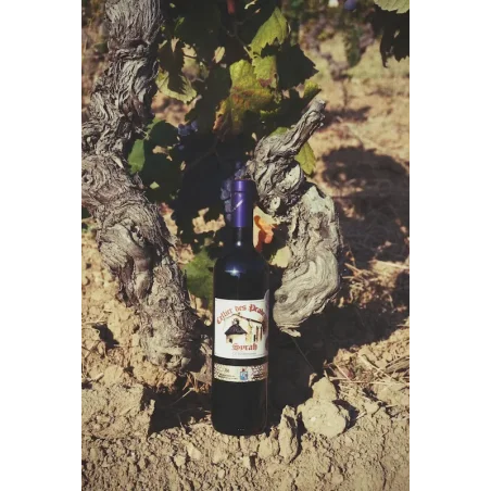 Bouteille d'IGP Méditerranée rouge Syrah