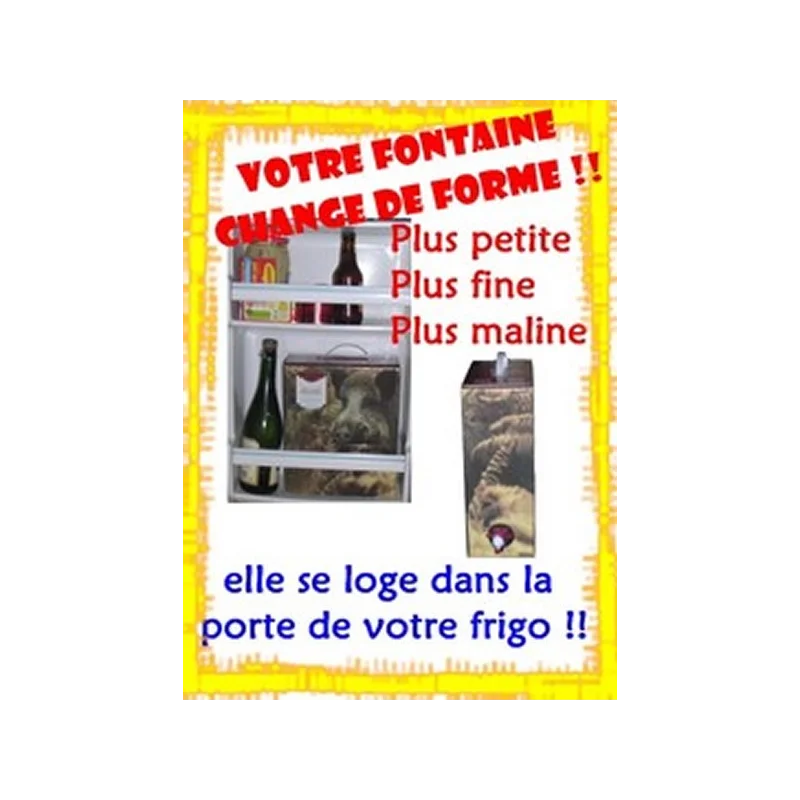 Bag in box de 5 litres de vin rouge