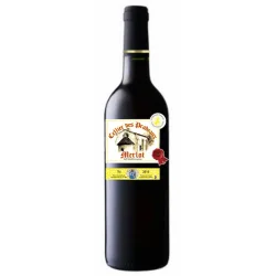Bouteille d'IGP Méditerranée rouge Merlot