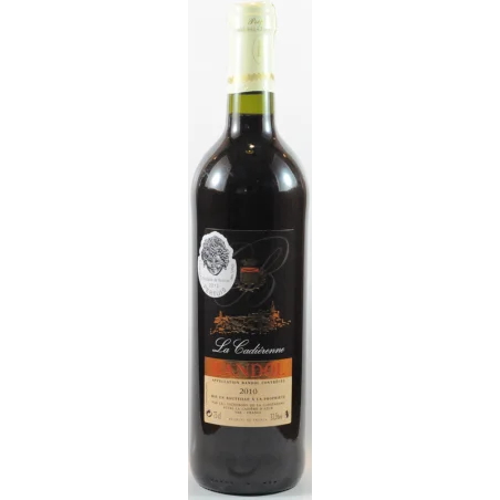Bouteille de Bandol rouge La Cadiérenne