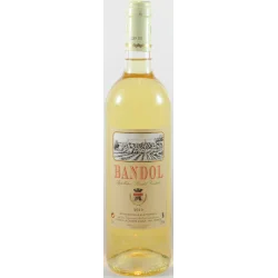Bouteille de Bandol blanc La Cadiérenne