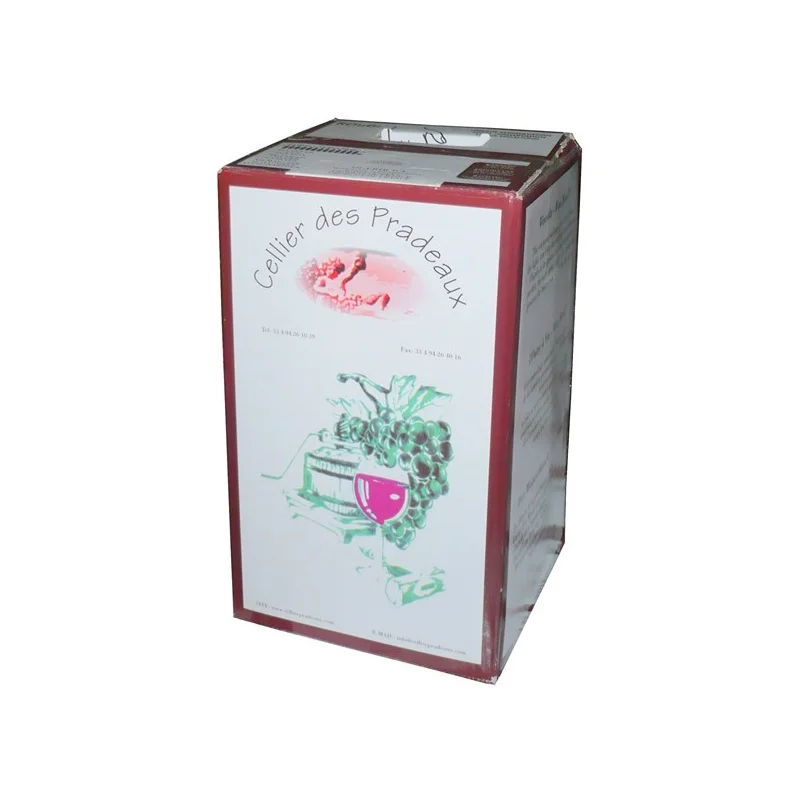 Bag in box 10 litres rosé pour fêtes et grands repas