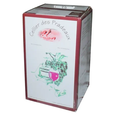 Bag in box 10 litres rosé pour fêtes et grands repas